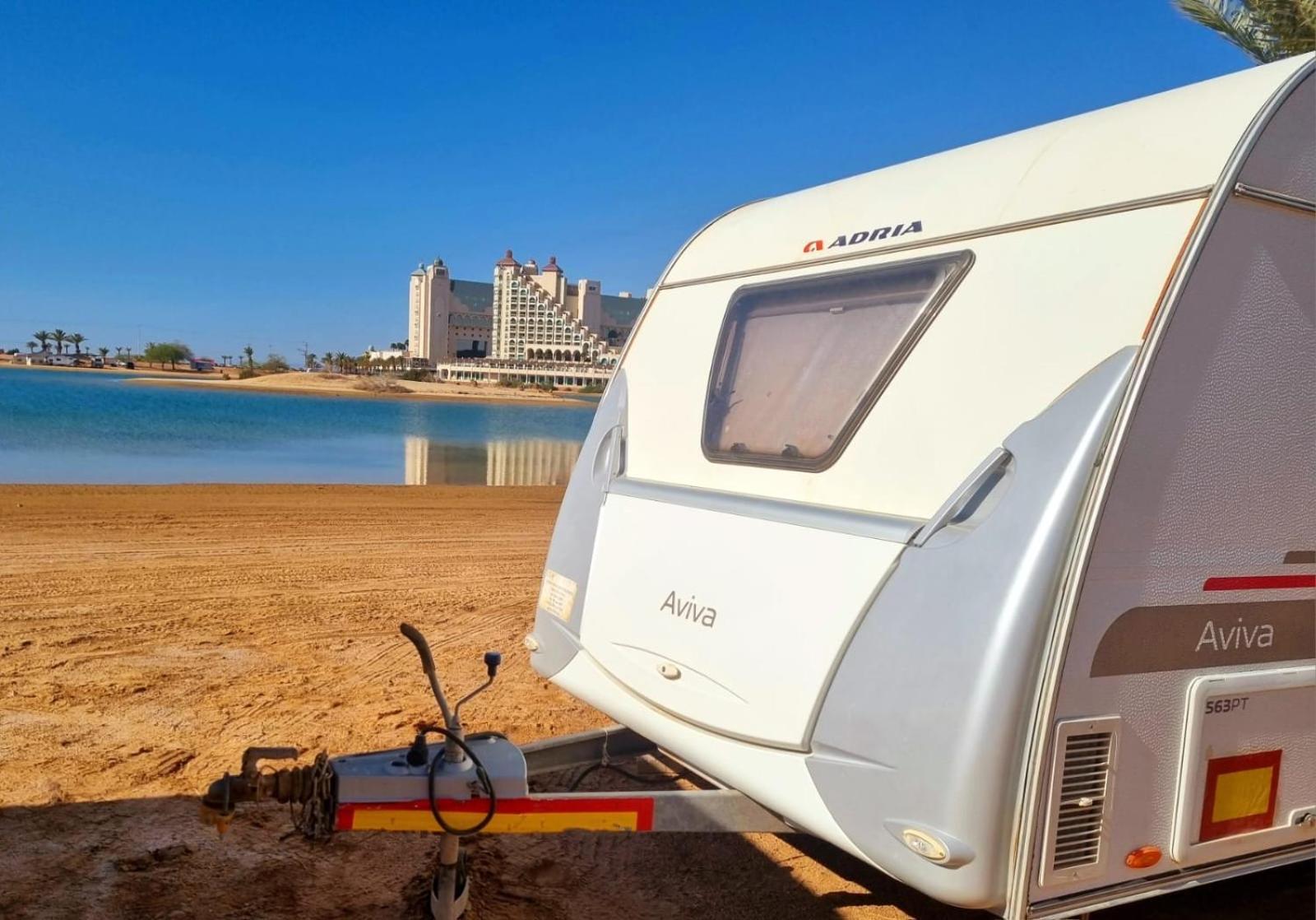 Caravan In The Desert Campingplatz Eilat