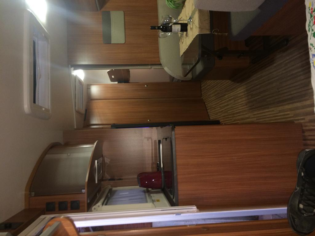 Camping Caravan In The Desert Eilat